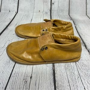 Posh Panda Hampton Moccasins Leather Handmade Shoes Women Size 5